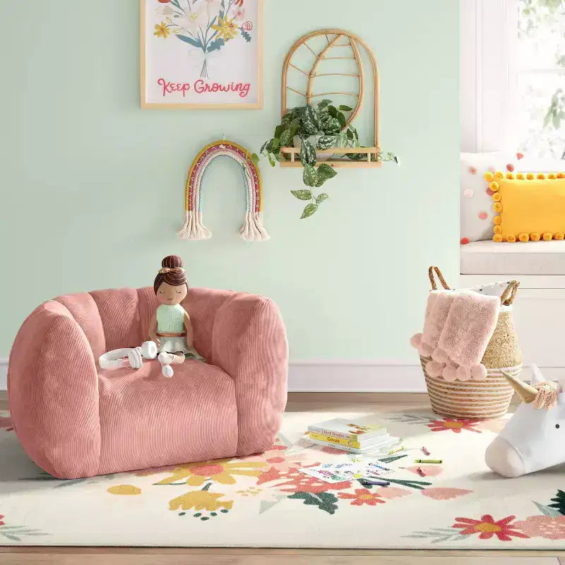 Sedia per bambini in velluto a coste - Pillowfort