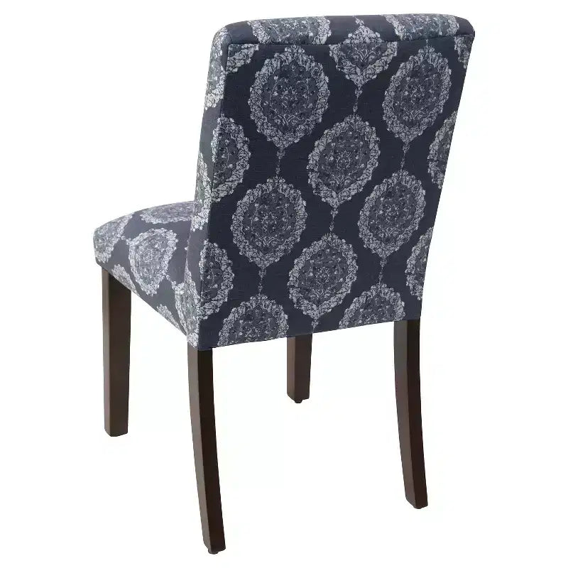 Sedia da pranzo Skyline Furniture Hendrix in damasco