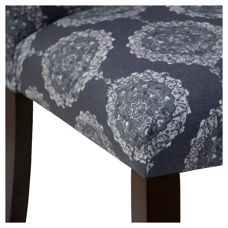 Sedia da pranzo Skyline Furniture Hendrix in damasco