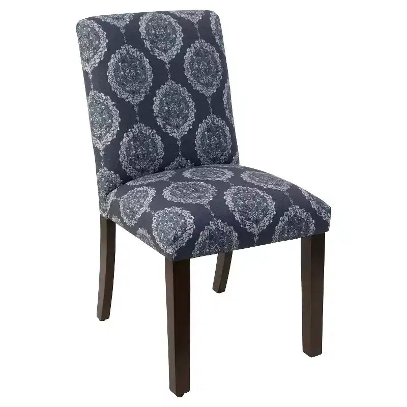 Sedia da pranzo Skyline Furniture Hendrix in damasco