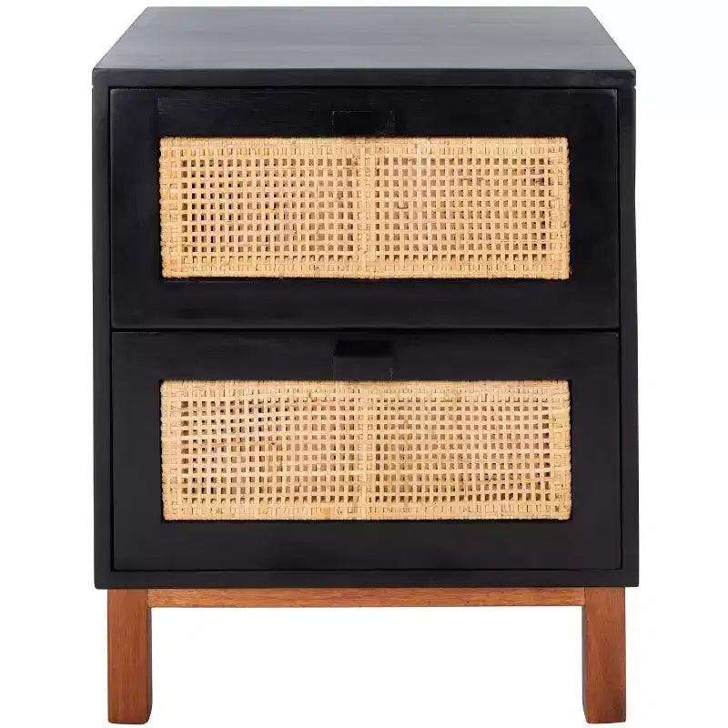Erica 2 Drawer Nightstand - NST4006 - Safavieh