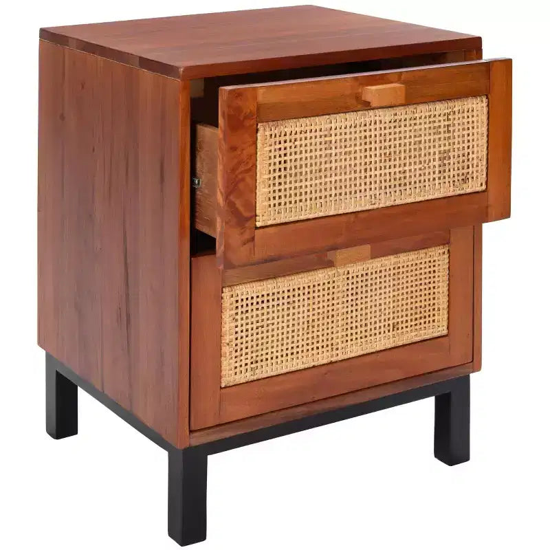 Comodino a 2 cassetti Erica - NST4006 - Safavieh