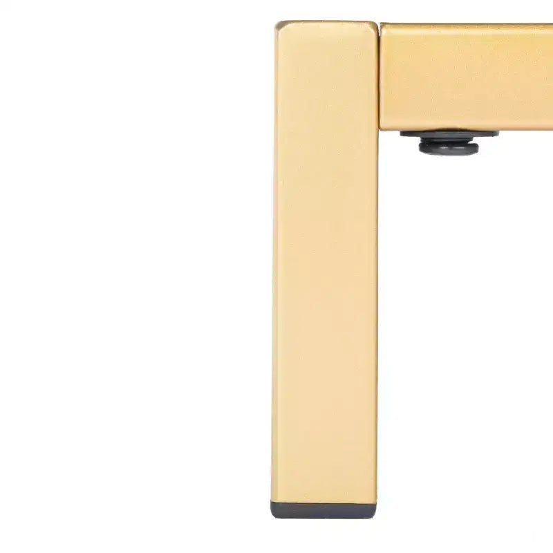 Comodino Meilana 1 cassetto - NST6403 - Tortora chiaro/Ottone - Safavieh