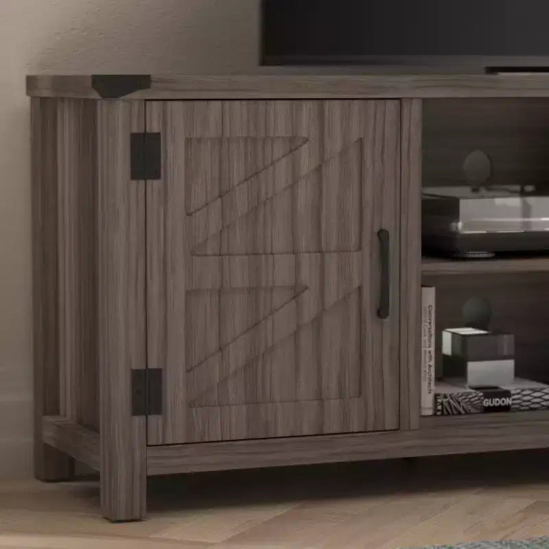 Merrick Lane Mobile TV con ante scorrevoli da 59" per TV fino a 65"