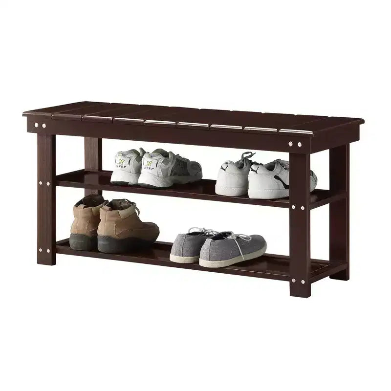 Panca da Ingresso Oxford con Ripiani - Breighton Home