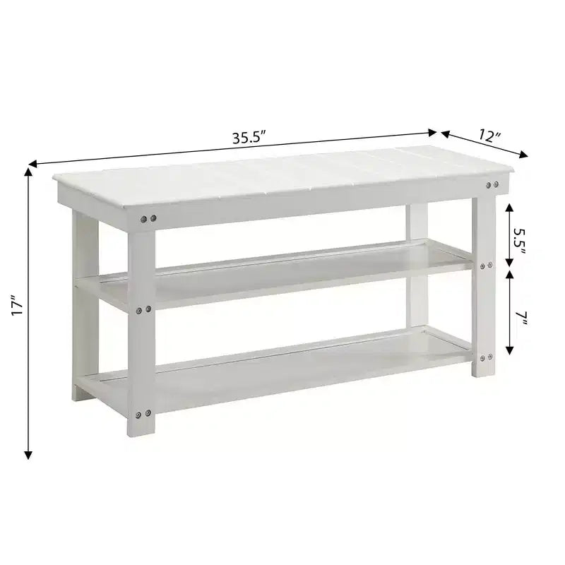 Panca da Ingresso Oxford con Ripiani - Breighton Home
