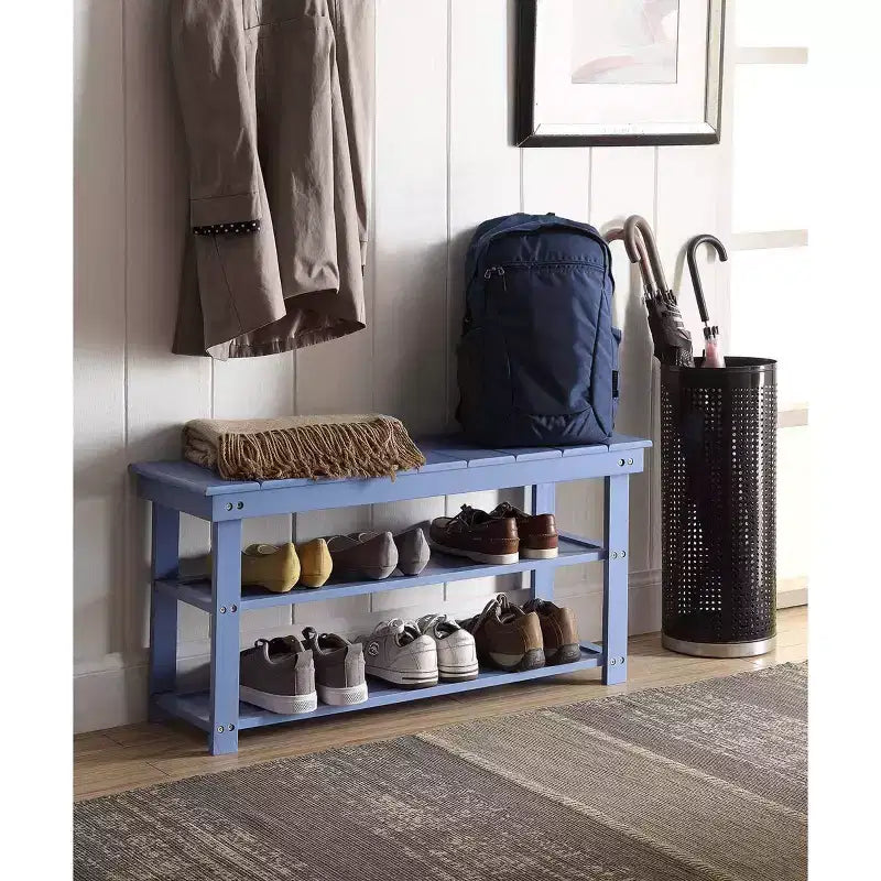 Panca da Ingresso Oxford con Ripiani - Breighton Home