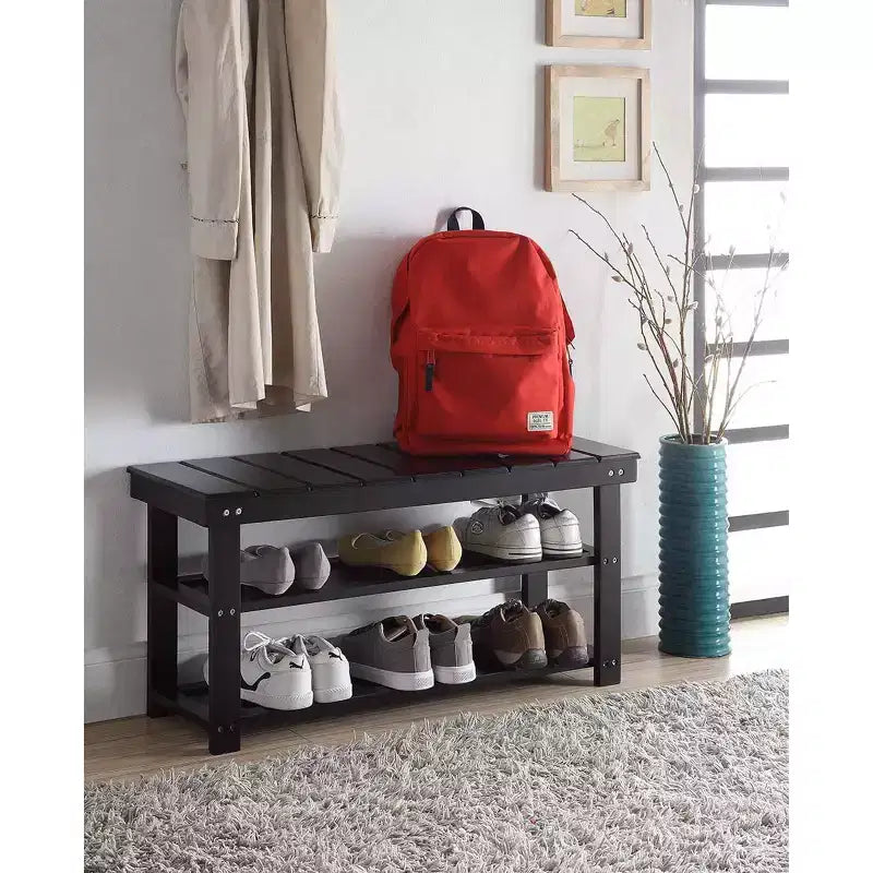 Panca da Ingresso Oxford con Ripiani - Breighton Home