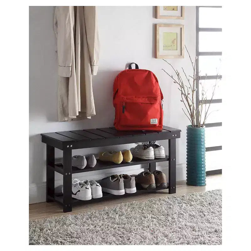 Panca da Ingresso Oxford con Ripiani - Breighton Home