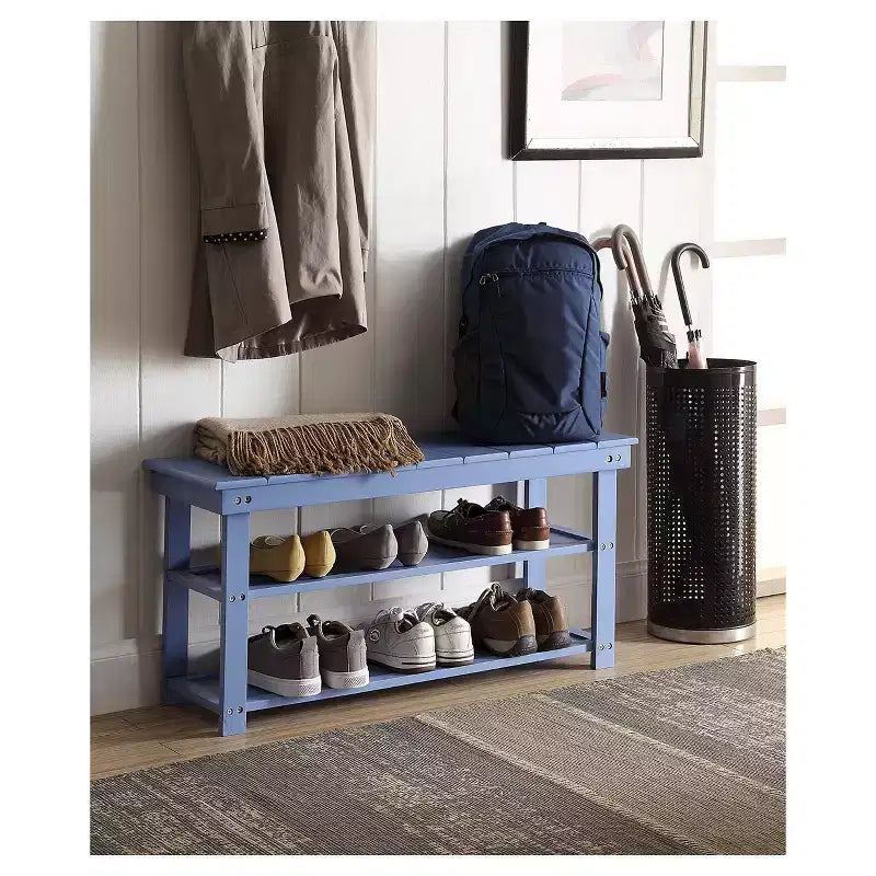 Panca da Ingresso Oxford con Ripiani - Breighton Home