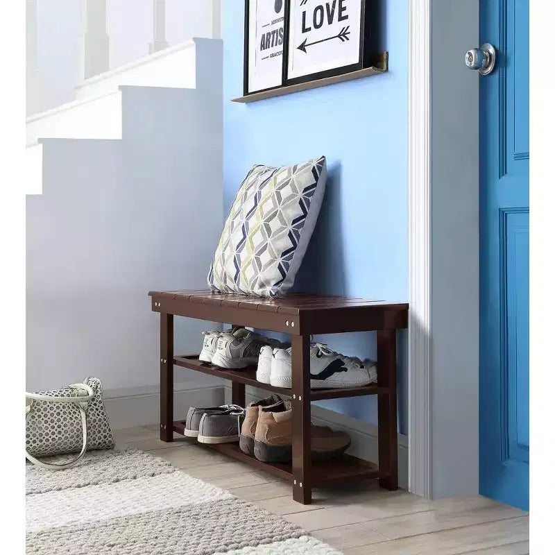 Panca da Ingresso Oxford con Ripiani - Breighton Home