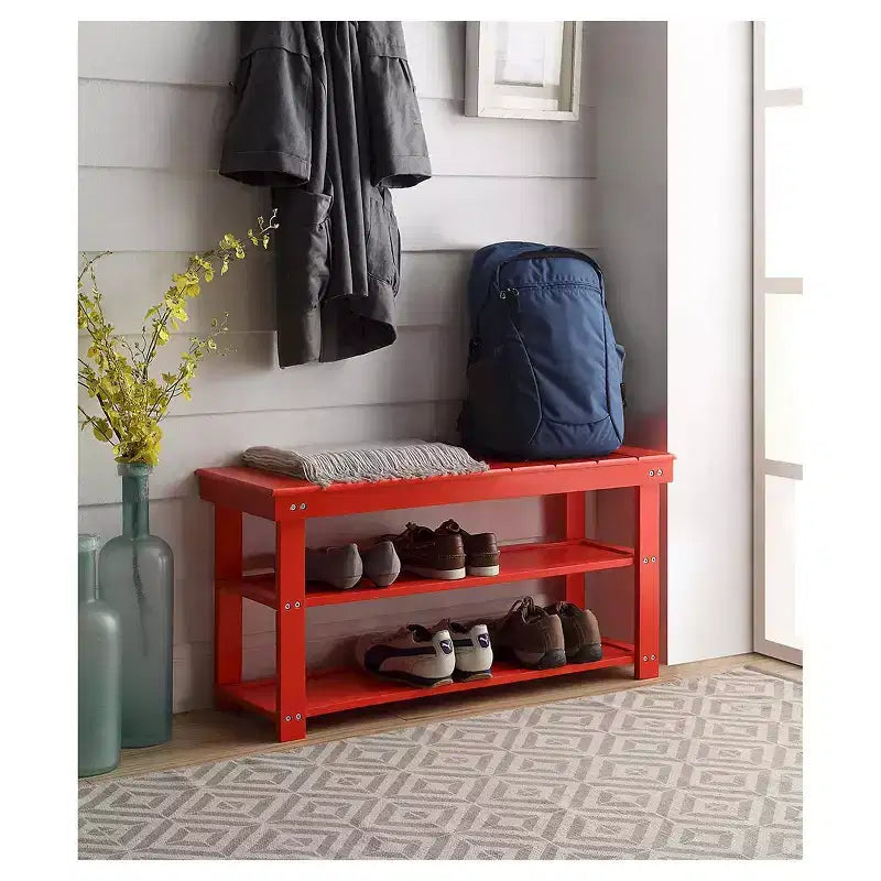Panca da Ingresso Oxford con Ripiani - Breighton Home