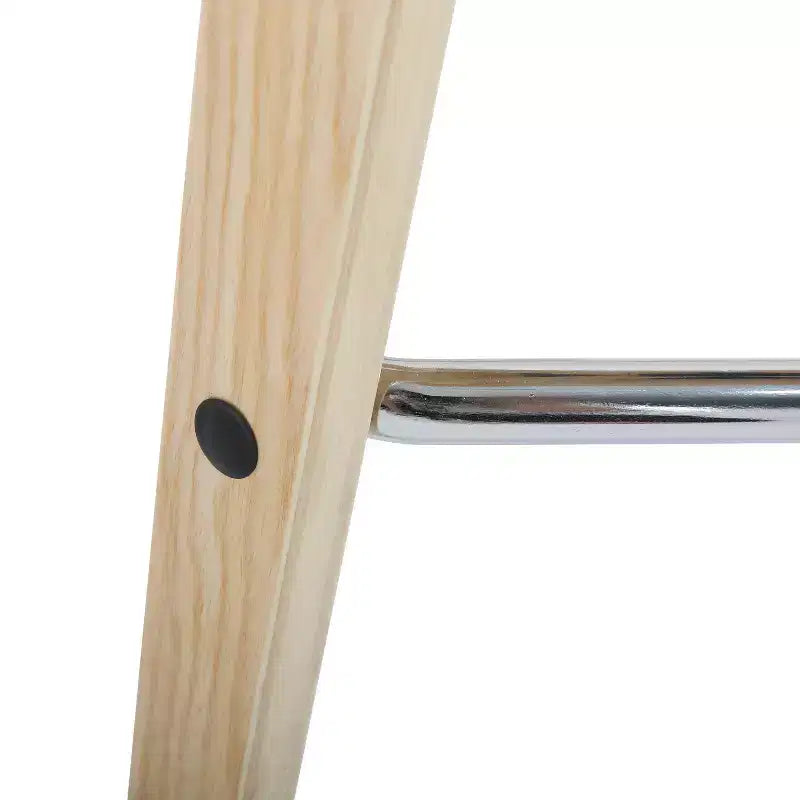 Set di 2 sgabelli da bar Folia con altezza bancone imbottiti - Lumisource