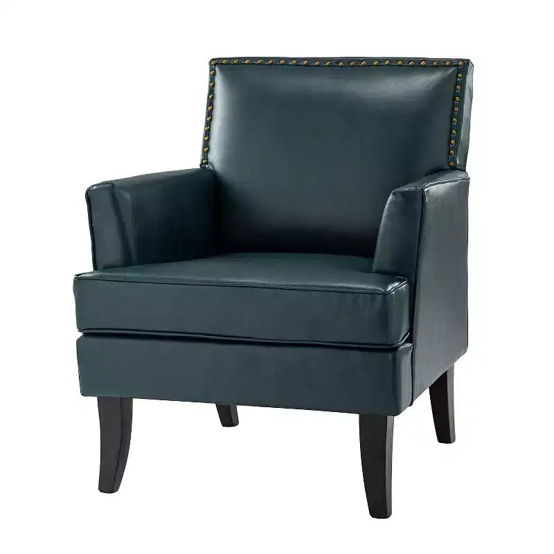 Wooden Upholstered Accent Chair Celadon Armchair| ART OF LIVING DESIGNS