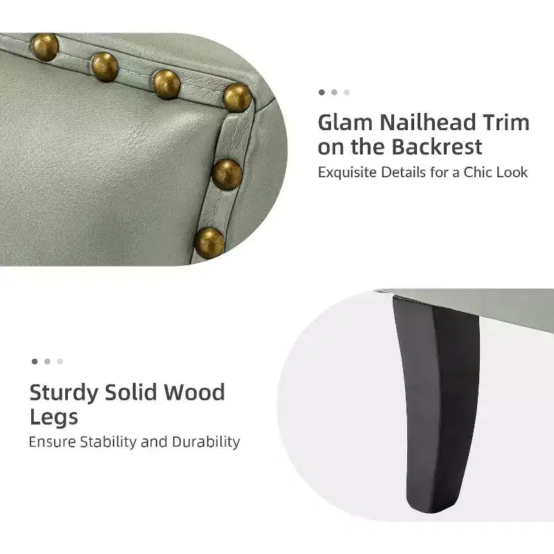 Poltrona imbottita in legno Celadon | ART OF LIVING DESIGNS