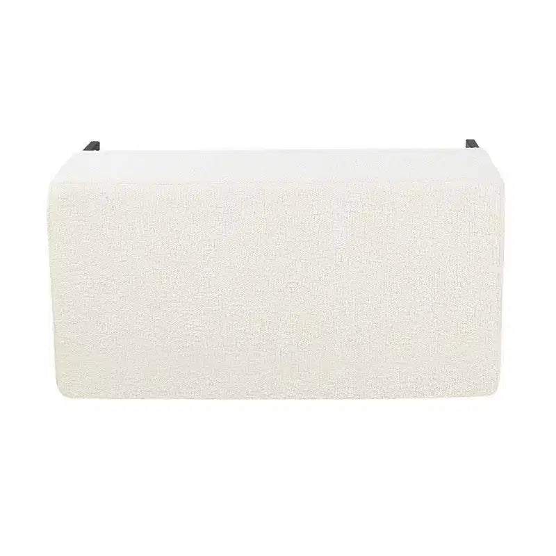 Panca contenitore media con gambe in metallo - HomePop