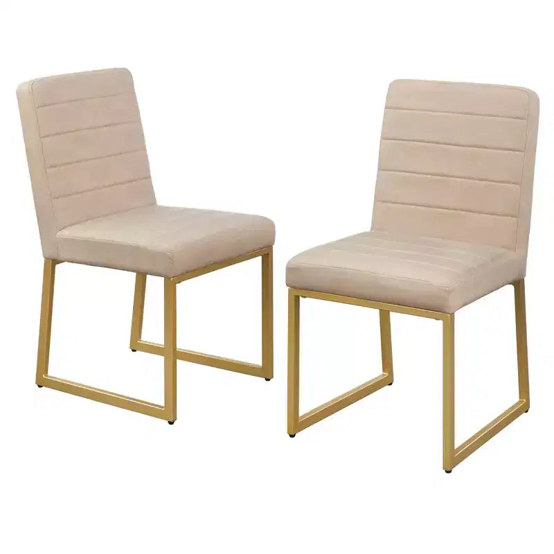 Set di 2 sedie da pranzo imbottite Chantel - Lifestorey