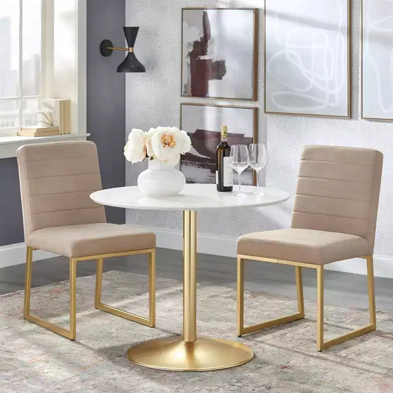 Set di 2 sedie da pranzo imbottite Chantel - Lifestorey