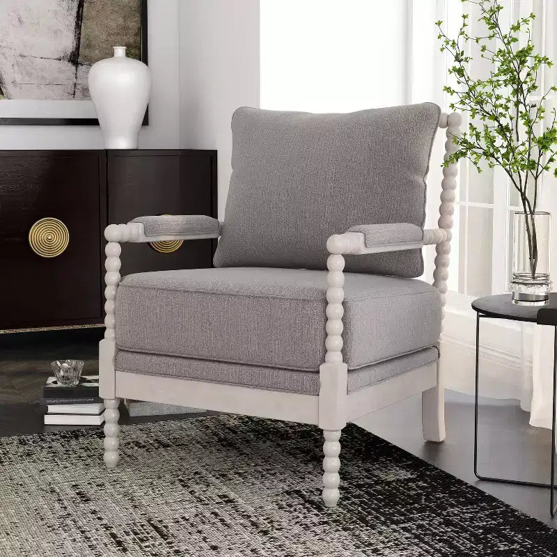 Weslake Villa Farmhouse Accent Armchair - HOMES: Inside + Out