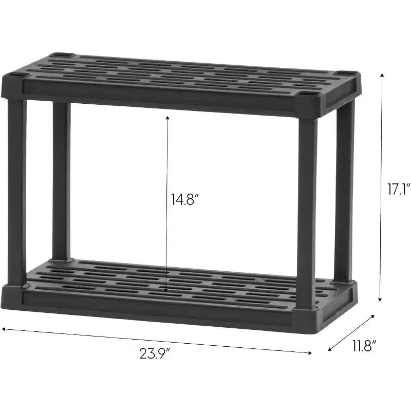 IRIS USA Scaffale in plastica per garage, per interni ed esterni