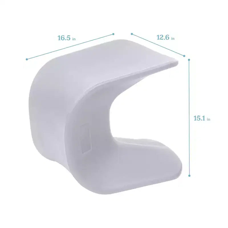 ECR4Kids Sgabello Wave Seat Perch, altezza seduta 35,5 cm - 38,3 cm, seduta flessibile, confezione da 2