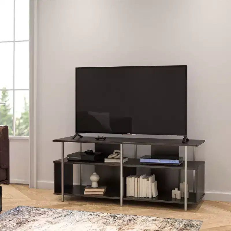 Mobile TV Amerwood Home Alonso color espresso per televisori fino a 69 pollici