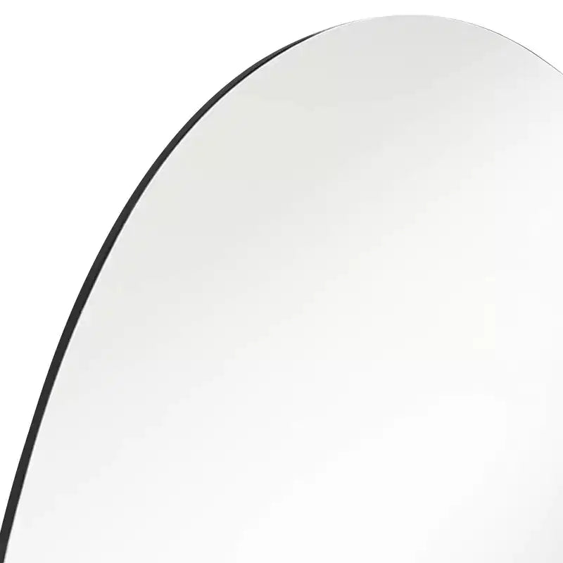 Possini Euro Design Brando Specchio da Parete Decorativo Rotondo Moderno Argento Senza Cornice 37 3/4 Pollici Ampio Camera da Letto Soggiorno Casa Ufficio