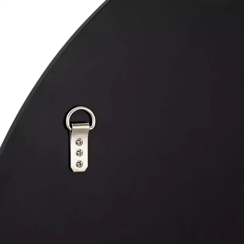 Possini Euro Design Brando Specchio da Parete Decorativo Rotondo Moderno Argento Senza Cornice 37 3/4 Pollici Ampio Camera da Letto Soggiorno Casa Ufficio