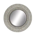 Wood Handmade Mosaic Wall Mirror - Olivia & May