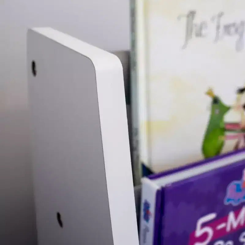 Libreria per bambini con 4 ripiani e contenitori in tessuto - Humble Crew