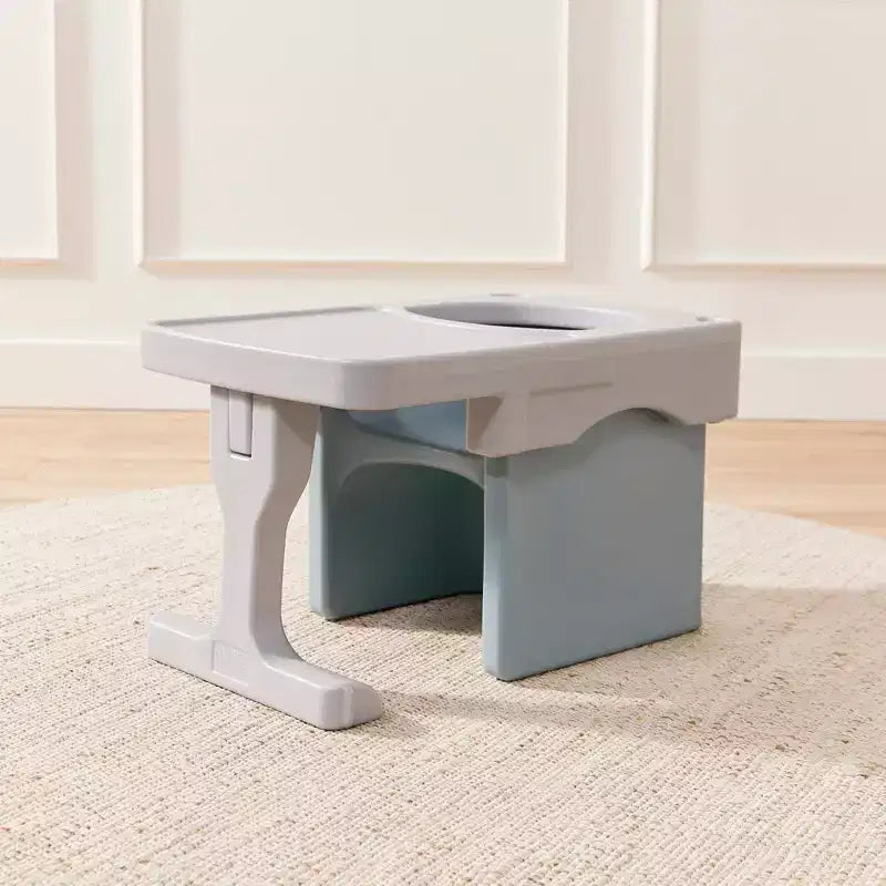 ECR4Kids Desk Attachment per sedia cubica Tri-Me, Mobili per bambini, Grigio chiaro