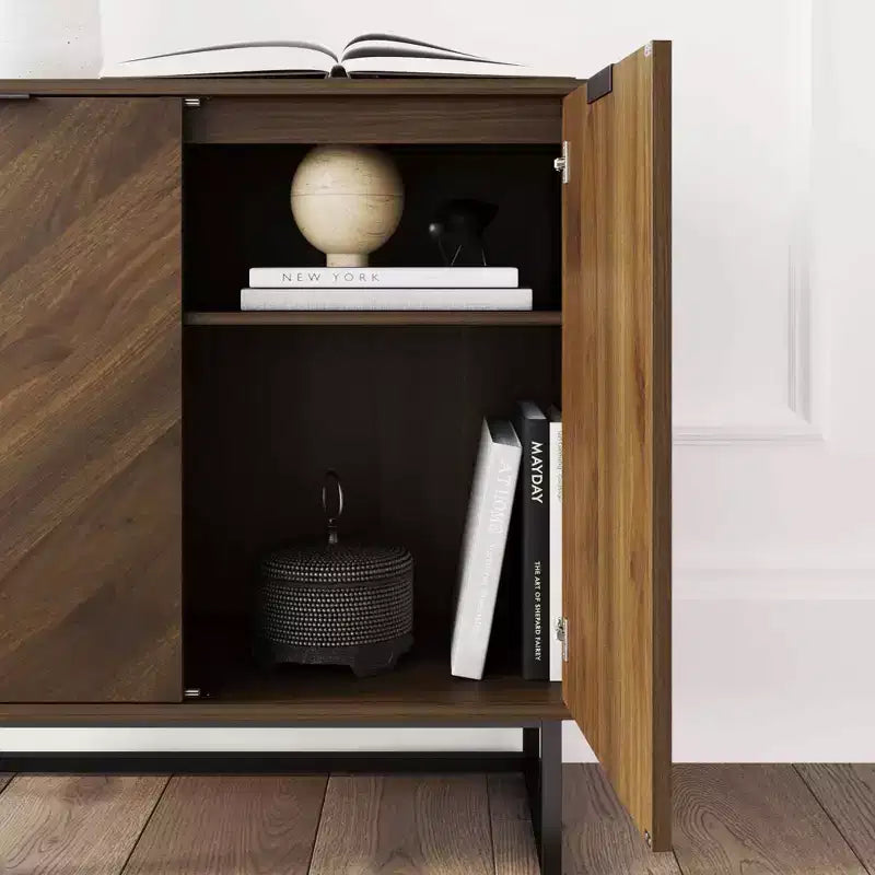 Armadio contenitore Enloe Wood a 2 ante - Nathan James