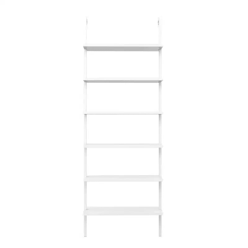 85 Theo Libreria a scala da parete in legno a 6 ripiani - Nathan James