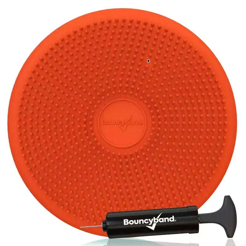 Cuscino sensoriale Bouncyband Big Wiggle Seat, arancione