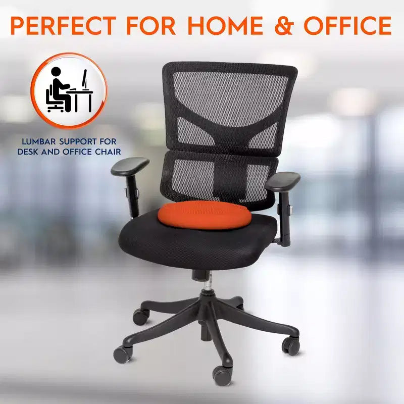 Cuscino sensoriale Bouncyband Big Wiggle Seat, arancione