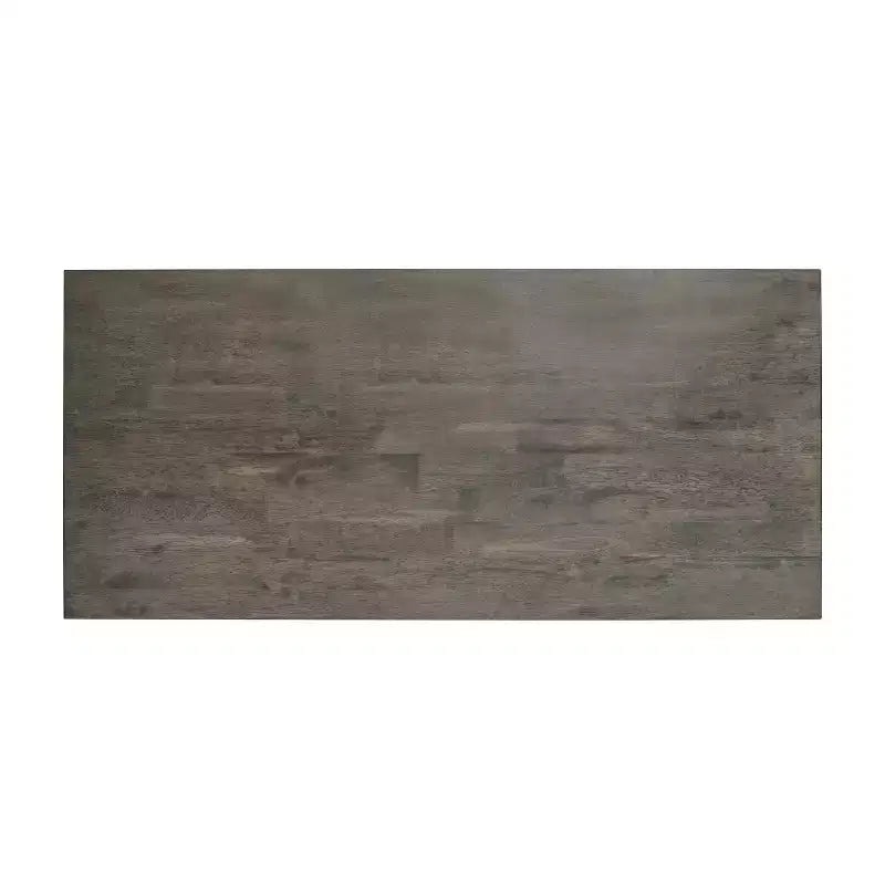 Tavolino da caffè Flash Furniture Jasper in legno massiccio stile rustico con tradizionali dettagli a crociera