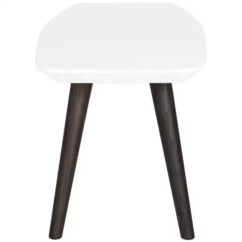 Tavolino da caffè Josiah - Bianco/Marrone Scuro - Safavieh