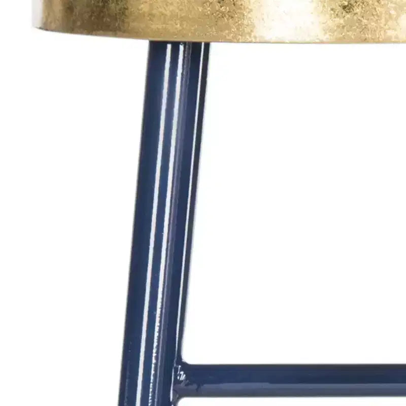 Sgabello da bar Emery con foglia d'oro immersa - FOX3230 - Safavieh Couture