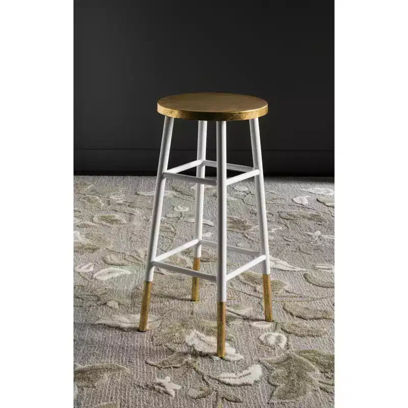 Sgabello da bar Emery con foglia d'oro immersa - FOX3230 - Safavieh Couture