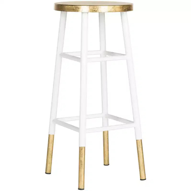 Sgabello da bar Emery con foglia d'oro immersa - FOX3230 - Safavieh Couture