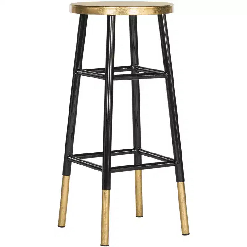 Sgabello da bar Emery con foglia d'oro immersa - FOX3230 - Safavieh Couture