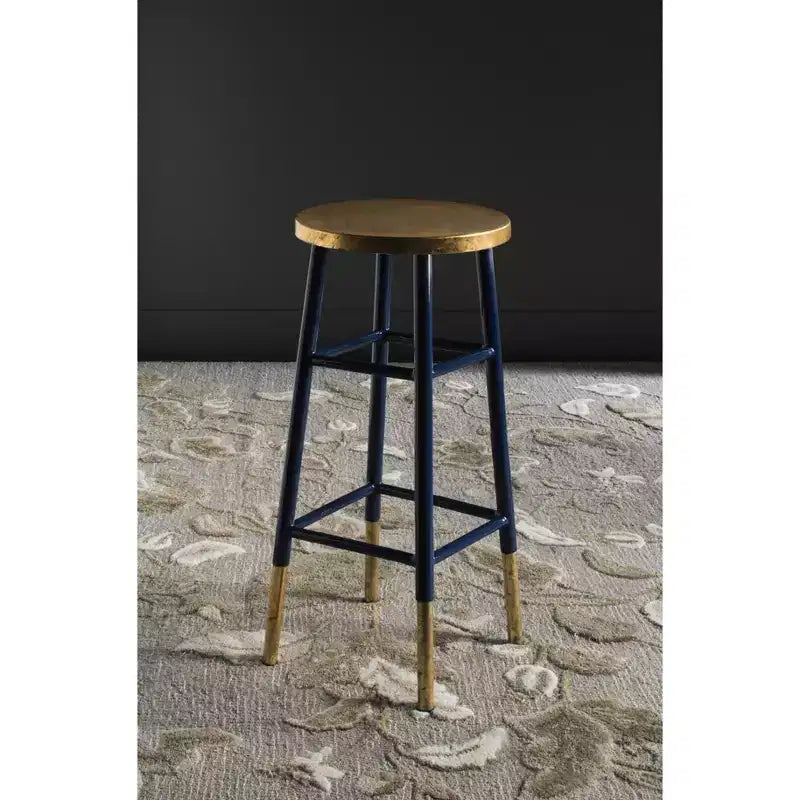 Sgabello da bar Emery con foglia d'oro immersa - FOX3230 - Safavieh Couture