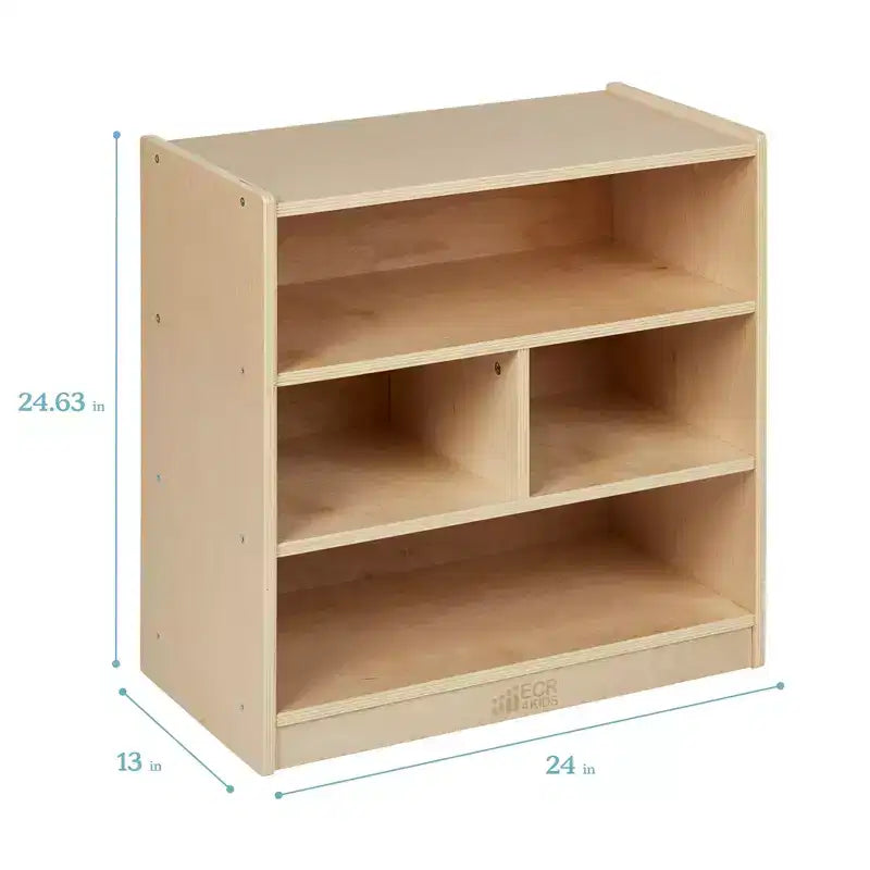 ECR4Kids Mobile Building Block Storage Cabinet, piccolo, Arredamento per la classe