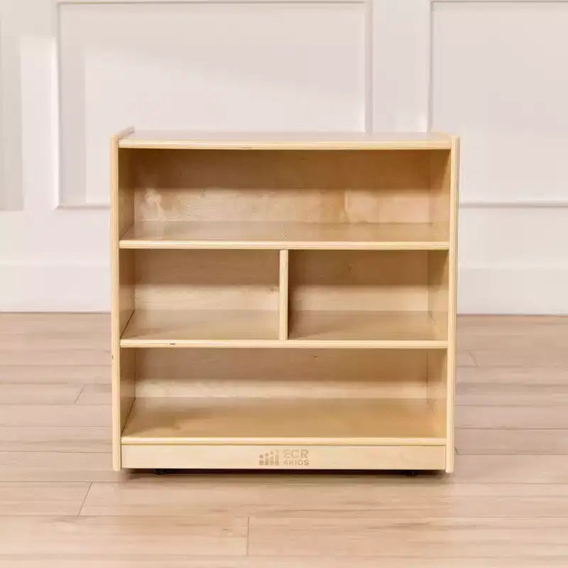 ECR4Kids Mobile Building Block Storage Cabinet, piccolo, Arredamento per la classe