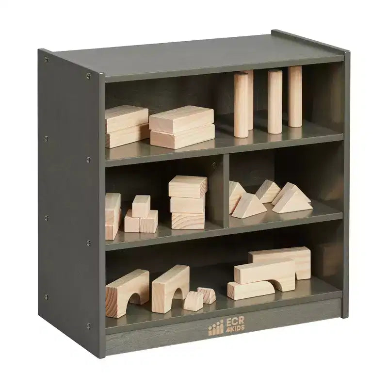 ECR4Kids Mobile Building Block Storage Cabinet, piccolo, Arredamento per la classe