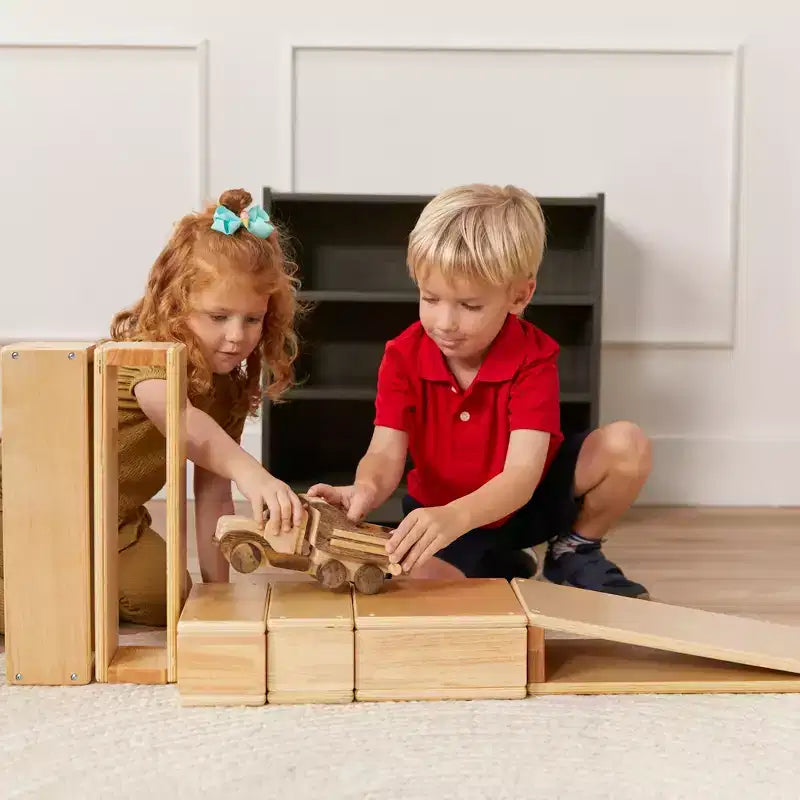 ECR4Kids Mobile Building Block Storage Cabinet, piccolo, Arredamento per la classe