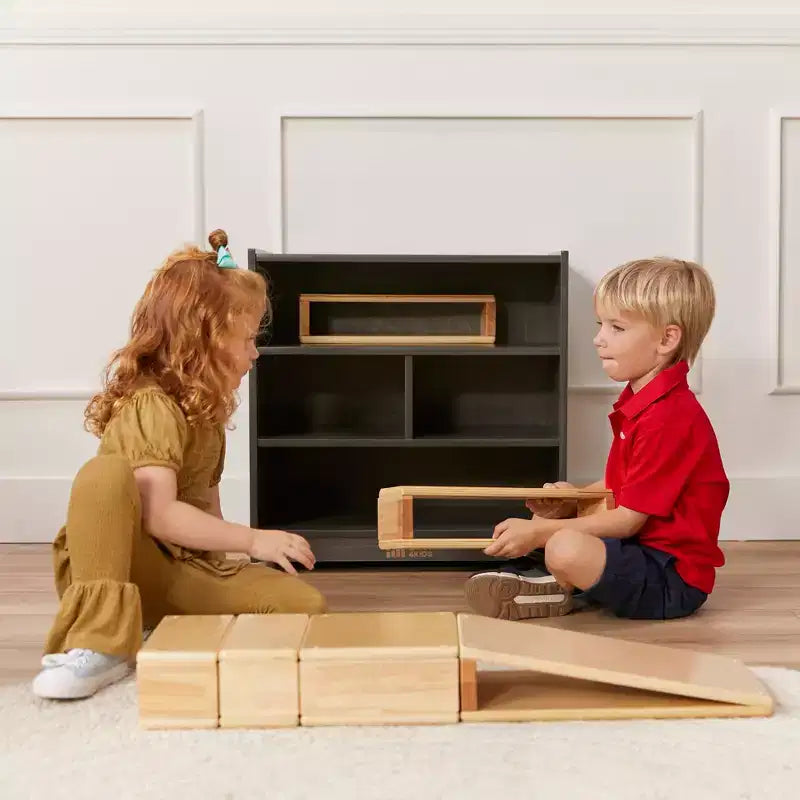 ECR4Kids Mobile Building Block Storage Cabinet, piccolo, Arredamento per la classe