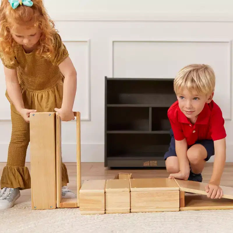 ECR4Kids Mobile Building Block Storage Cabinet, piccolo, Arredamento per la classe