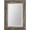 Uttermost Bozeman 38 High Slate Blue Wall Mirror