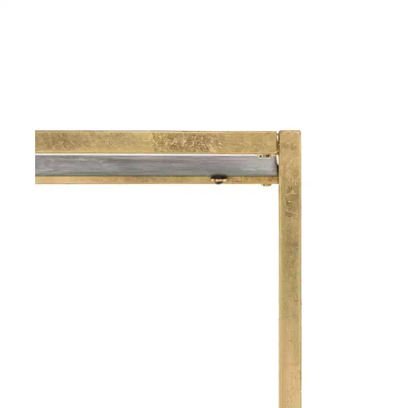 Etagere Mateo a 4 ripiani con 1 cassetto - ETG6205 - Oro/Noce - Safavieh